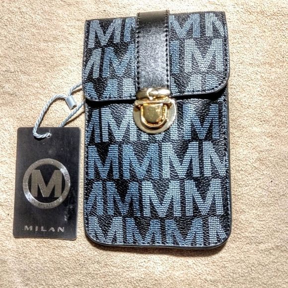 Milan Small Cross Body Bag Black - Picture 3 of 3